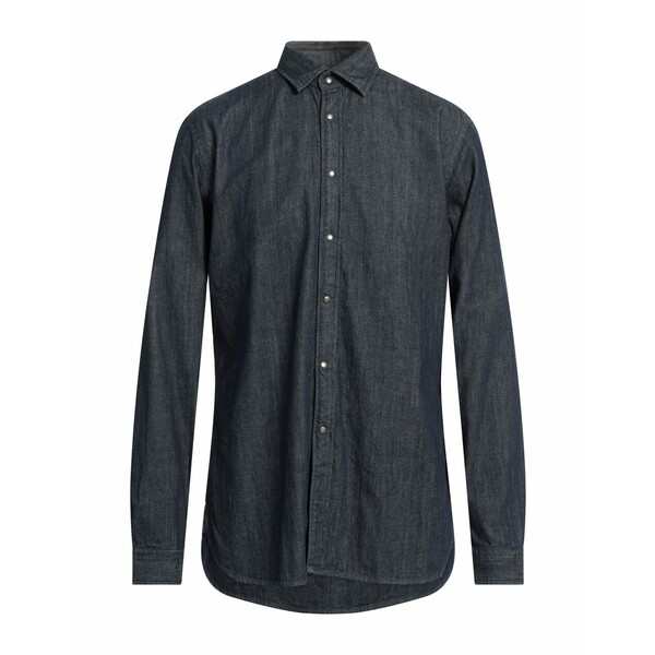 ザカス メンズ シャツ トップス Denim shirts Blueの通販はau PAY