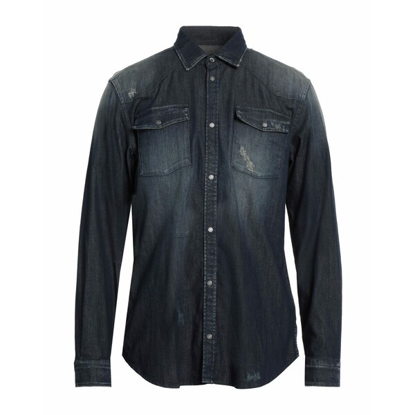 ドンダップ メンズ シャツ トップス Denim shirts Blueの通販はau PAY