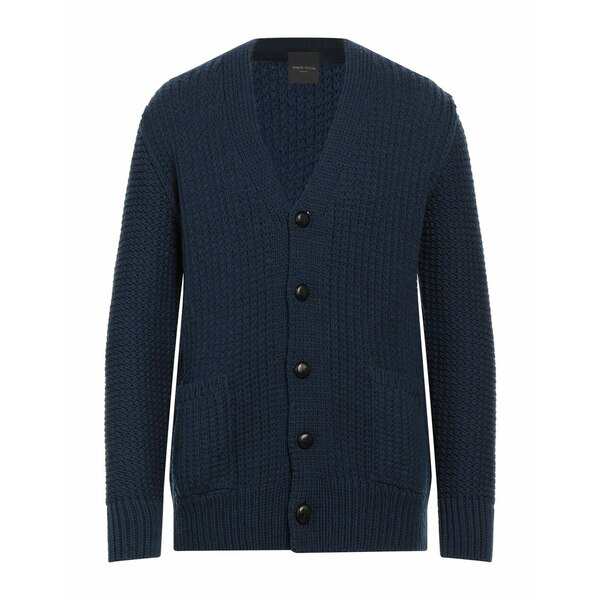 ロベルトコリーナ メンズ カーディガン アウター Cardigans Navy blue