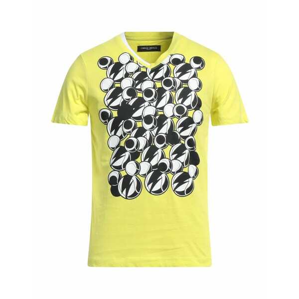 フランキーモレロ メンズ Tシャツ トップス T-shirts Yellowの通販はau