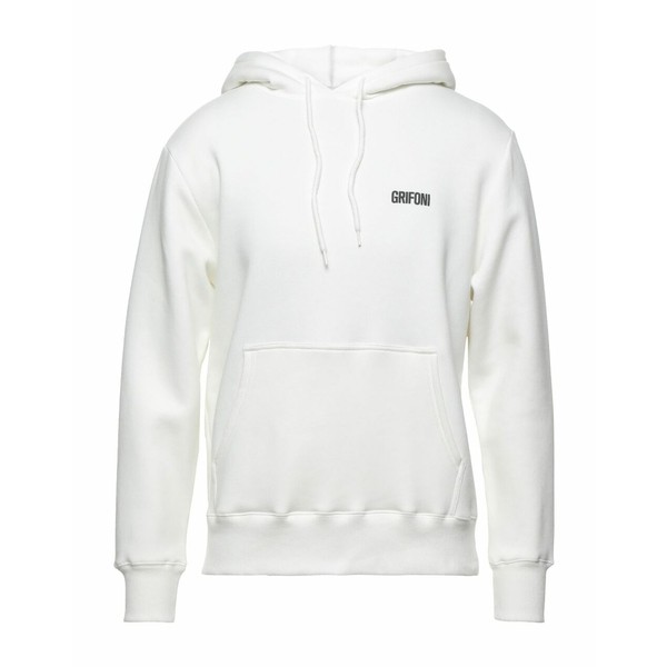 マウロ グリフォーニ メンズ パーカー・スウェットシャツ アウター Sweatshirts White｜au PAY マーケット