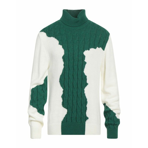 アレッサンドロ デラクア メンズ ニット&セーター アウター Turtlenecks Emerald green｜au PAY マーケット