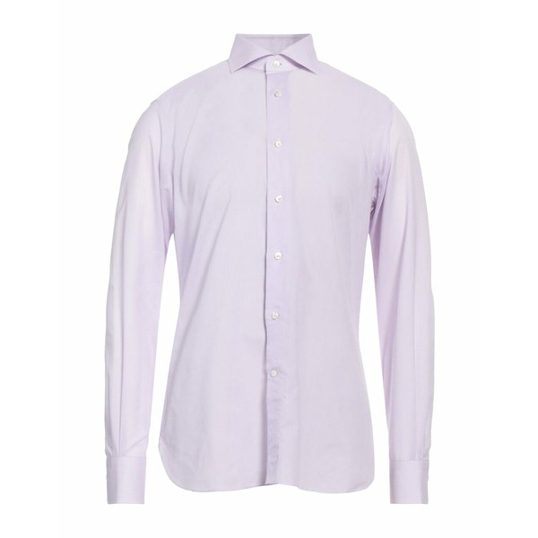 ゼニア メンズ シャツ トップス Shirts Lilac-