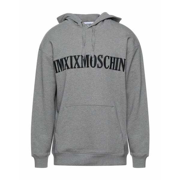 モスキーノ メンズ パーカー・スウェットシャツ アウター Sweatshirts Grey｜au PAY マーケット