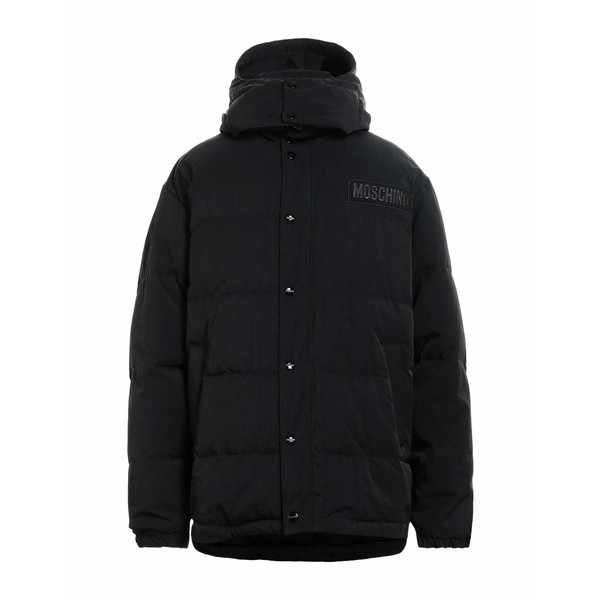 モスキーノ メンズ ジャケット＆ブルゾン アウター Down jackets Black