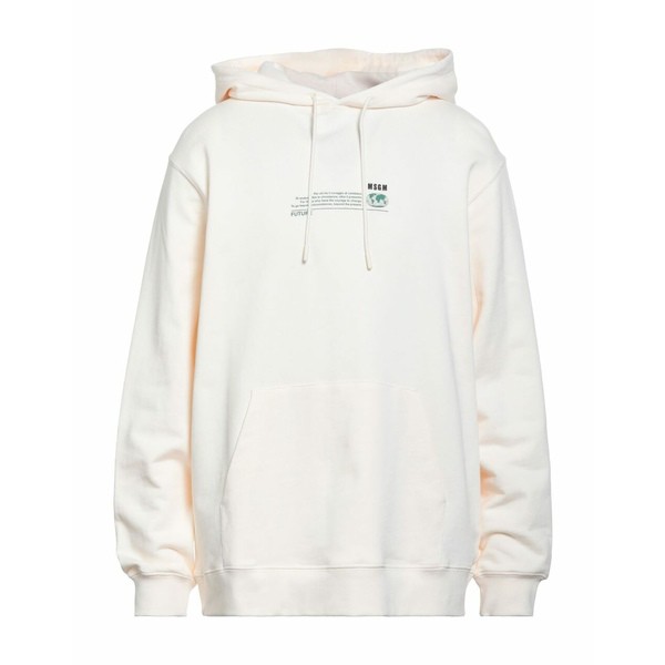 エムエスジイエム メンズ パーカー・スウェットシャツ アウター Sweatshirts Ivory｜au PAY マーケット