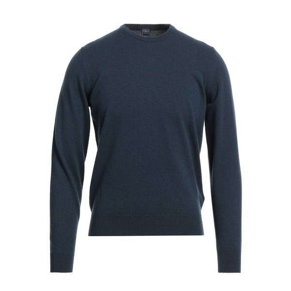 フェデーリ メンズ ニット&セーター アウター Sweaters Navy blueの