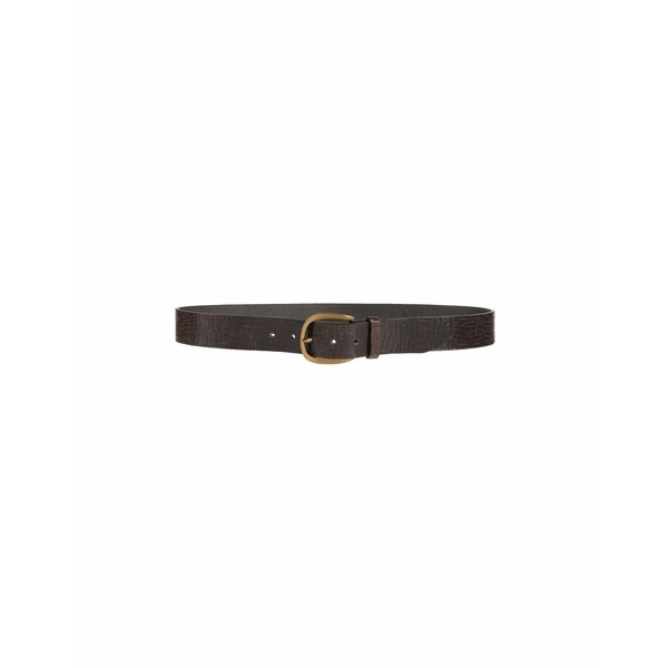 オルチアーニ メンズ ベルト アクセサリー Belts Dark brownの通販はau