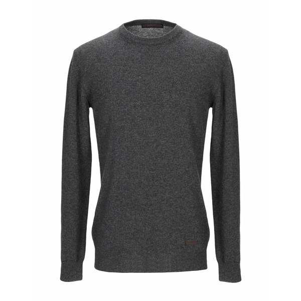 トラサルディ メンズ ニット&セーター アウター Sweaters Steel greyの