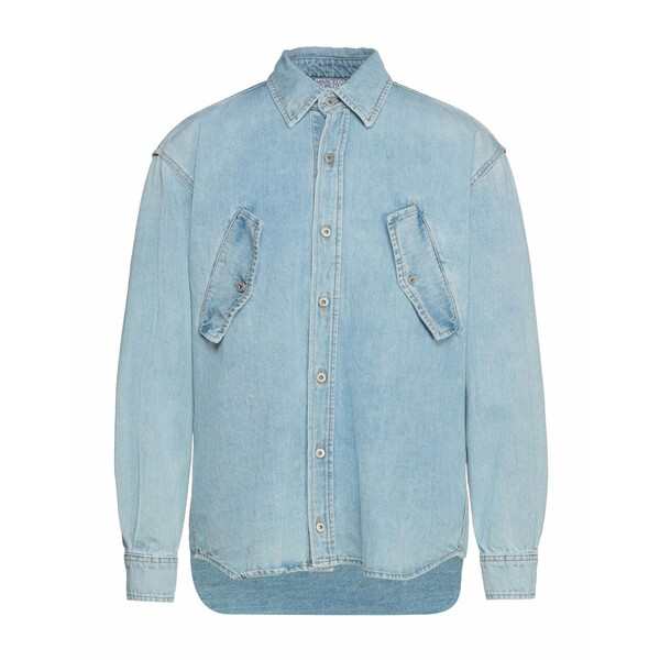 マルセロバーロン メンズ シャツ トップス Denim shirts Blueの通販は