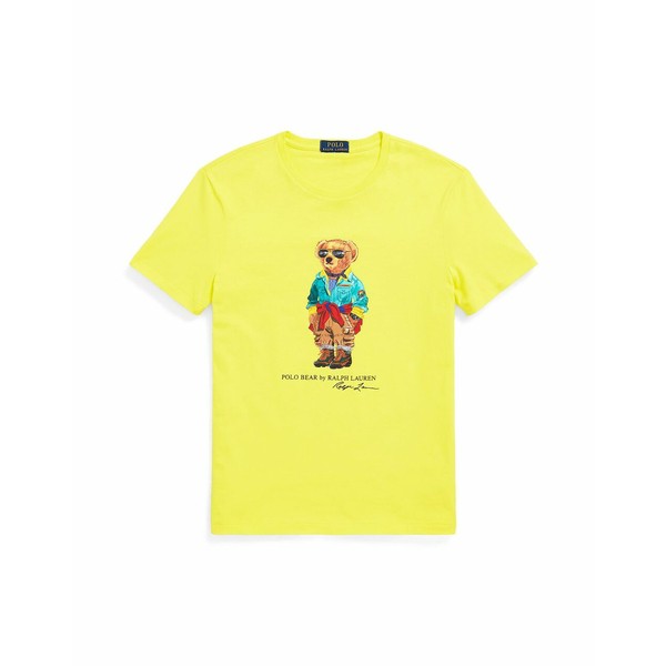 ラルフローレン メンズ Tシャツ トップス T-shirts Acid green｜au PAY マーケット