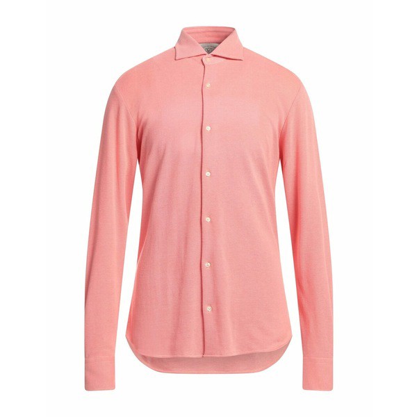 ロッソピューロ メンズ シャツ トップス Shirts Salmon pinkの通販はau