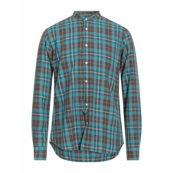 ティントリア マッティ メンズ シャツ トップス Shirts Turquoiseの