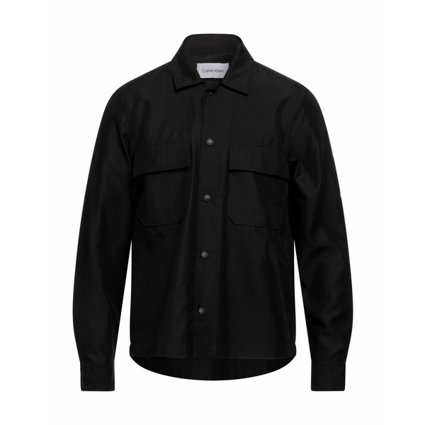 カルバンクライン メンズ シャツ トップス Shirts Blackの通販はau PAY