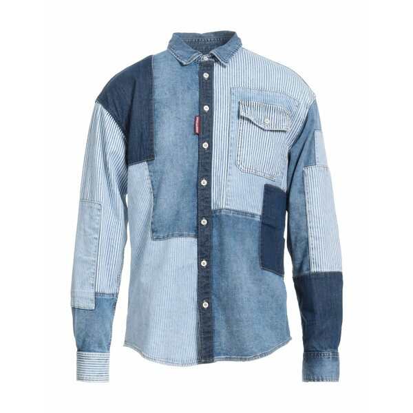 ディースクエアード メンズ シャツ トップス Denim shirts Blueの通販