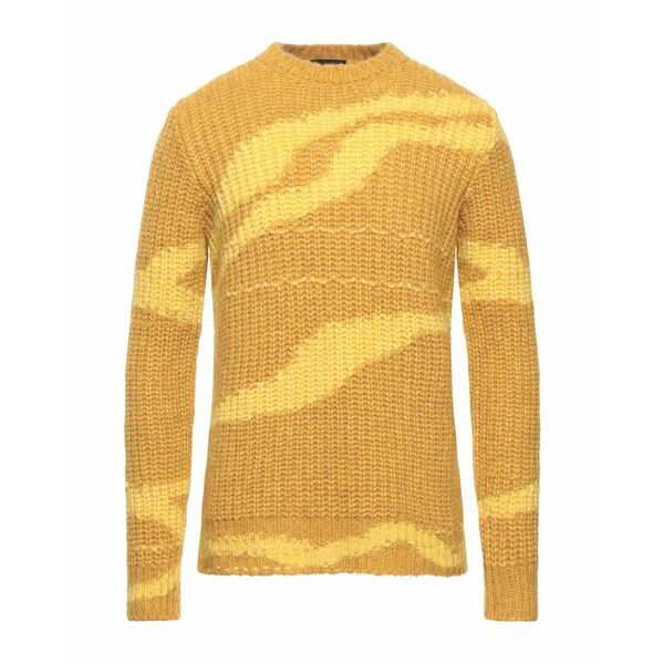 ロベルトコリーナ メンズ ニット&セーター アウター Sweaters Yellowの