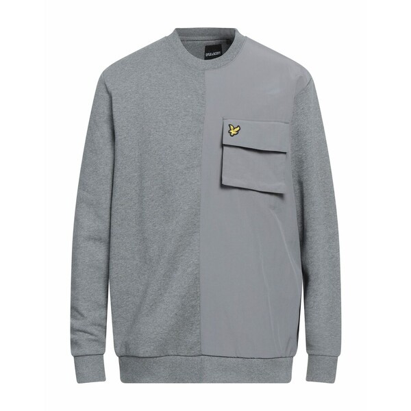 ライルアンドスコット メンズ パーカー・スウェットシャツ アウター Sweatshirts Light grey｜au PAY マーケット