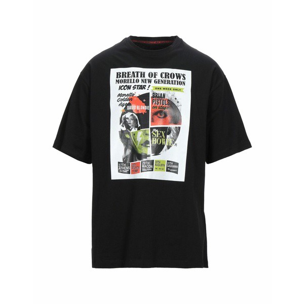 フランキーモレロ メンズ Tシャツ トップス T-shirts Blackの通販はau