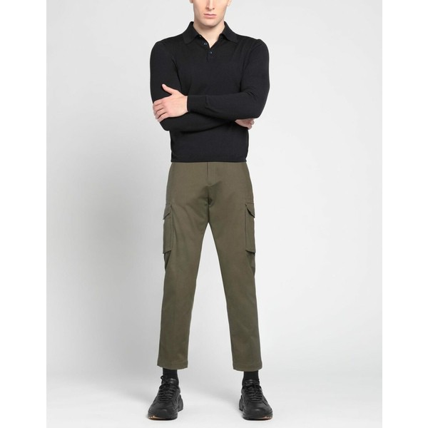 リュー・ジョー メンズ カジュアルパンツ ボトムス Pants Military green-