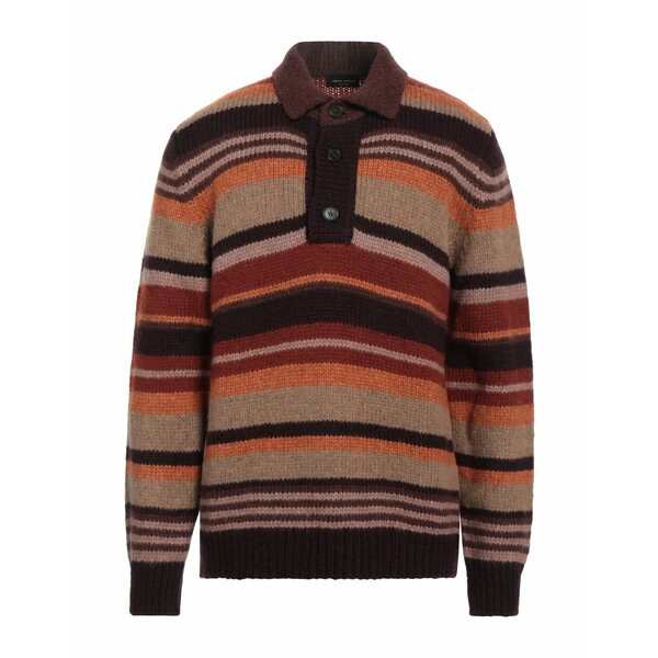 ロベルトコリーナ メンズ ニット&セーター アウター Sweaters Brownの