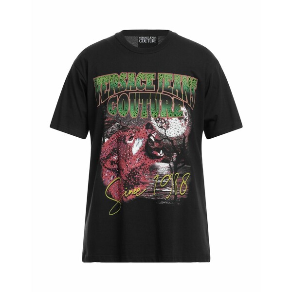 ベルサーチ メンズ Tシャツ トップス T-shirts Blackの通販は