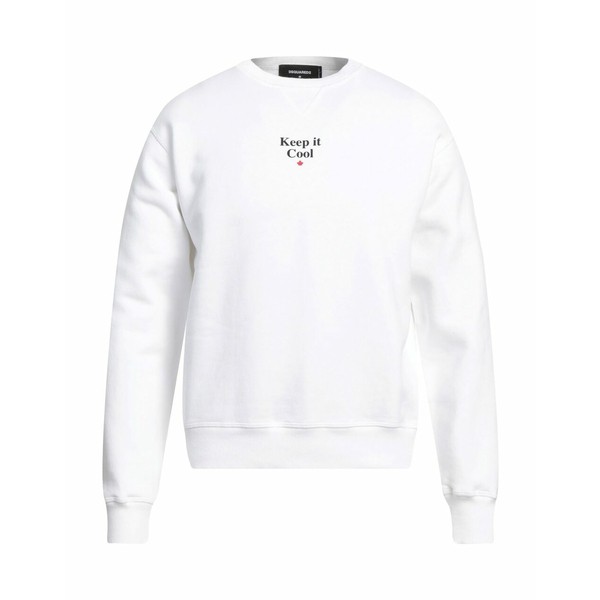 ディースクエアード メンズ パーカー・スウェットシャツ アウター Sweatshirts White｜au PAY マーケット