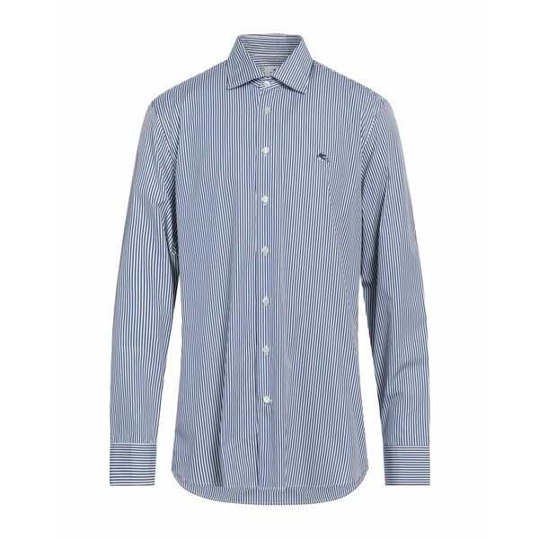 エトロ メンズ シャツ トップス Shirts Blueの通販は