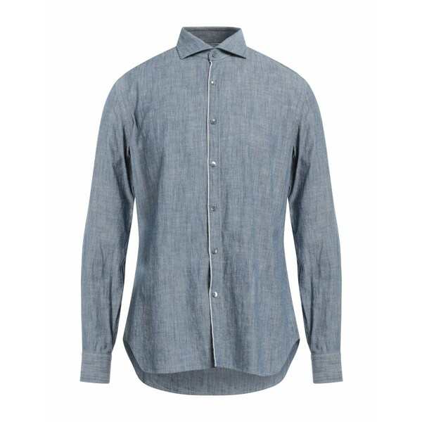 ヤコブ コーエン メンズ シャツ トップス Shirts Slate blueの通販はau