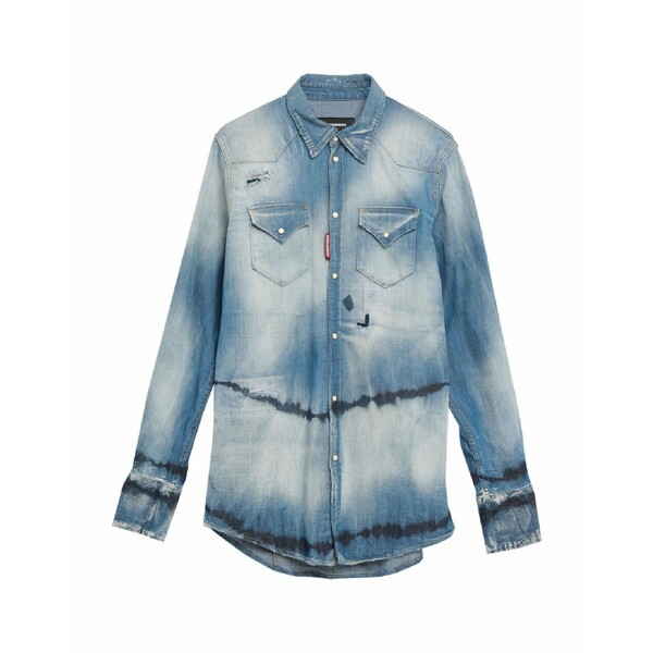 ディースクエアード メンズ シャツ トップス Denim shirts Blueの通販