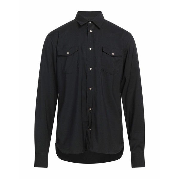 マウロ グリフォーニ メンズ シャツ トップス Shirts Midnight blueの