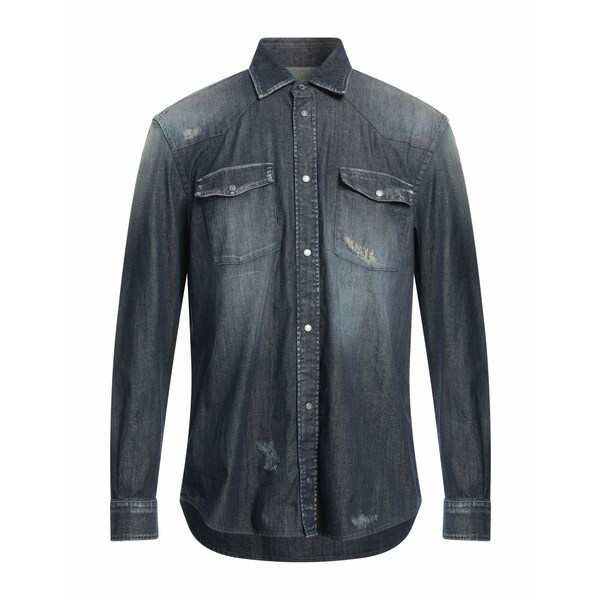 ドンダップ メンズ シャツ トップス Denim shirts Blueの通販はau PAY