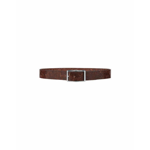 オルチアーニ メンズ ベルト アクセサリー Belts Brownの通販は