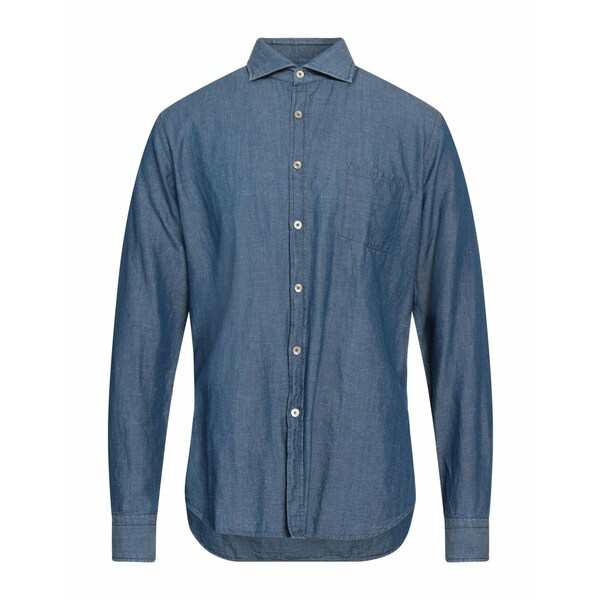 アレッサンドロゲラルディ メンズ シャツ トップス Denim shirts Blue