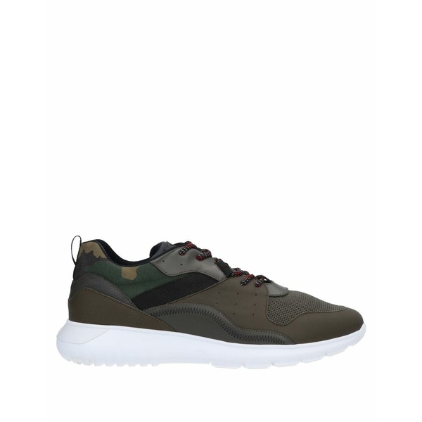 ホーガン メンズ スニーカー シューズ Sneakers Military greenの通販