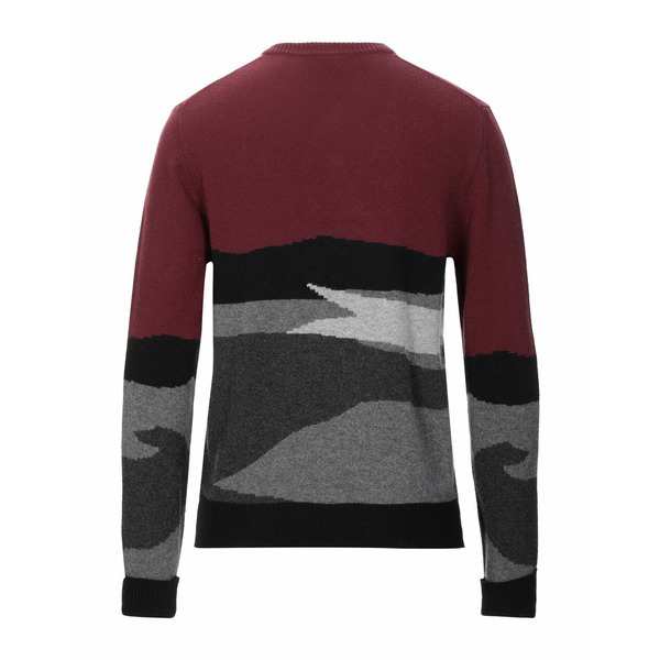 バランタイン メンズ ニット&セーター アウター Sweaters Burgundyの