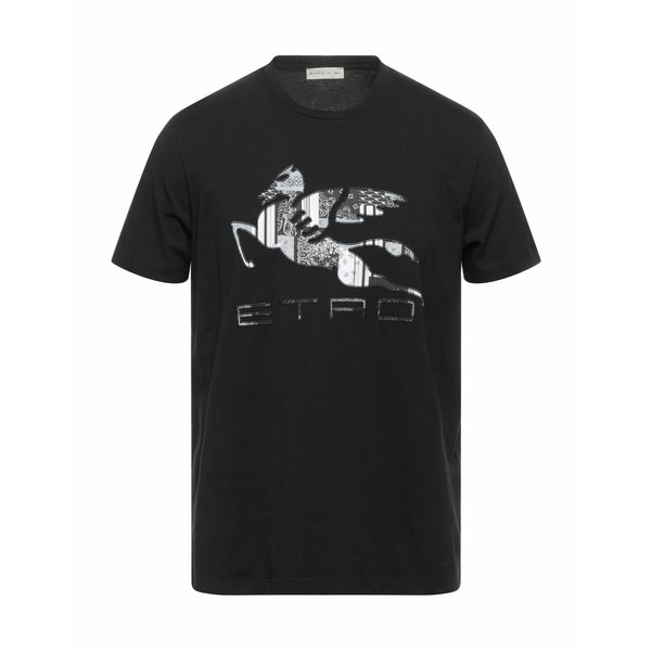 エトロ メンズ Tシャツ トップス T-shirts Blackの通販はau PAY