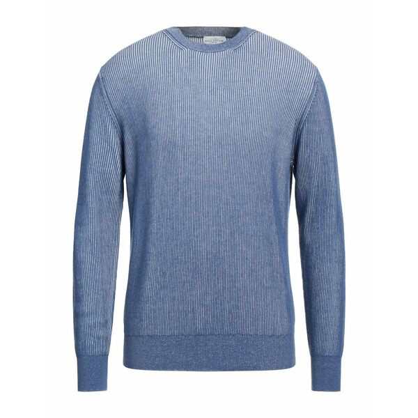 バランタイン メンズ ニット&セーター アウター Sweaters Slate blueの