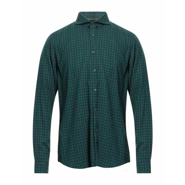 ティントリア マッティ メンズ シャツ トップス Shirts Emerald green