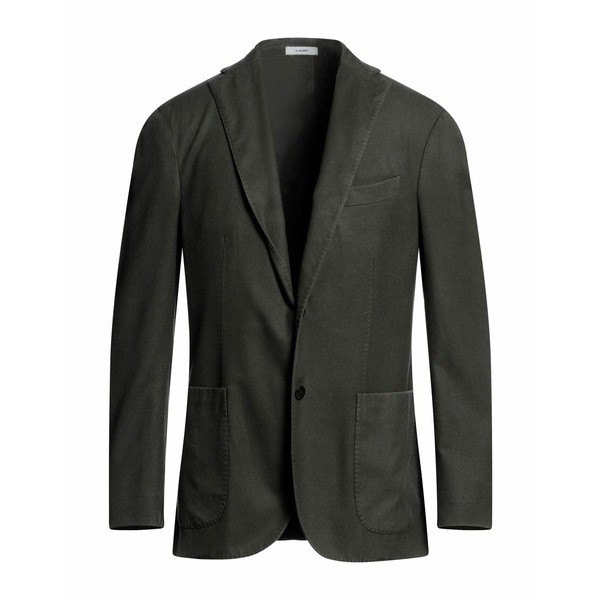 ボリオリ メンズ ジャケット＆ブルゾン アウター Suit jackets Dark green-