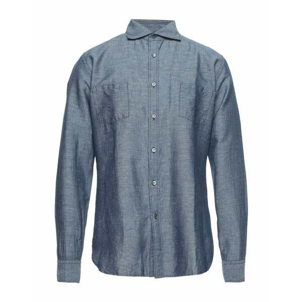 ヤコブ コーエン メンズ シャツ トップス Shirts Slate blueの通販はau