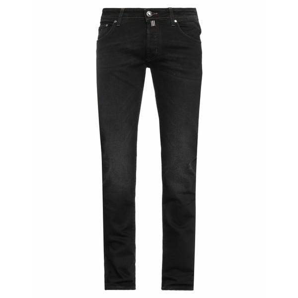 ヤコブ コーエン メンズ デニムパンツ ボトムス Denim pants Blackの