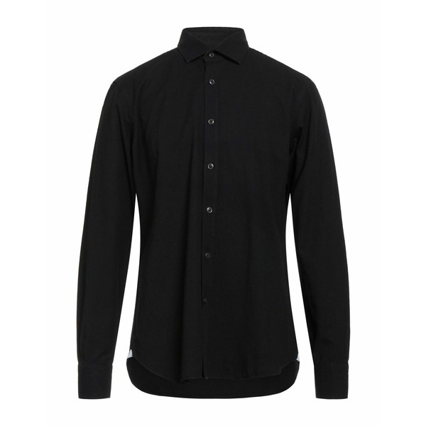 送料無料】 バルバナポリ メンズ シャツ トップス Shirts Black-