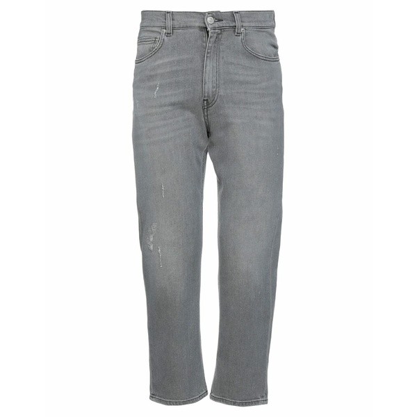 マウロ グリフォーニ メンズ デニムパンツ ボトムス Denim cropped Greyの通販は