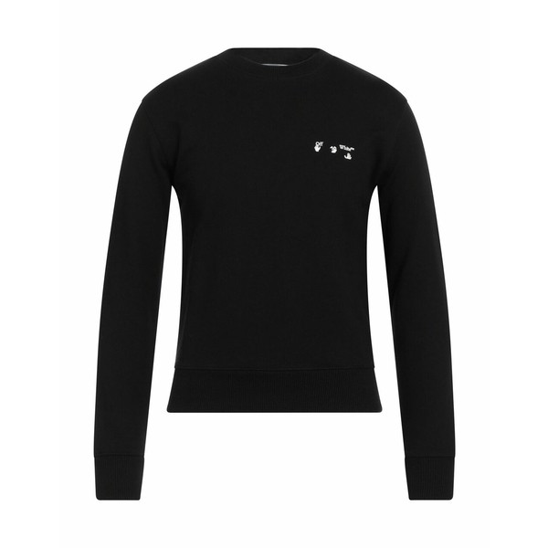 オフホワイト メンズ パーカー・スウェットシャツ アウター Sweatshirts Black｜au PAY マーケット