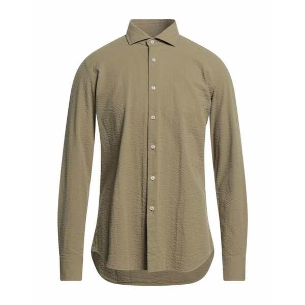 売れ済 ザカス メンズ シャツ トップス Shirts Military green - トップス