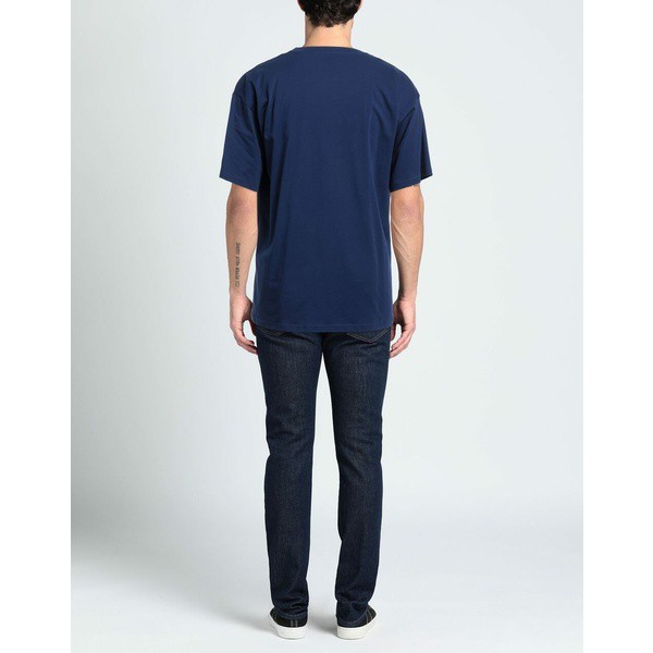 モスキーノ メンズ Tシャツ トップス T-shirts Navy blueの通販はau