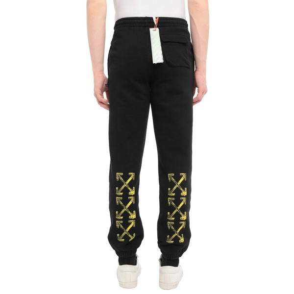 オフホワイト メンズ カジュアルパンツ ボトムス Pants Blackの通販は