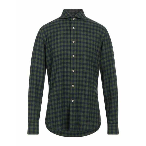 アレッサンドロゲラルディ メンズ シャツ トップス Shirts Greenの通販