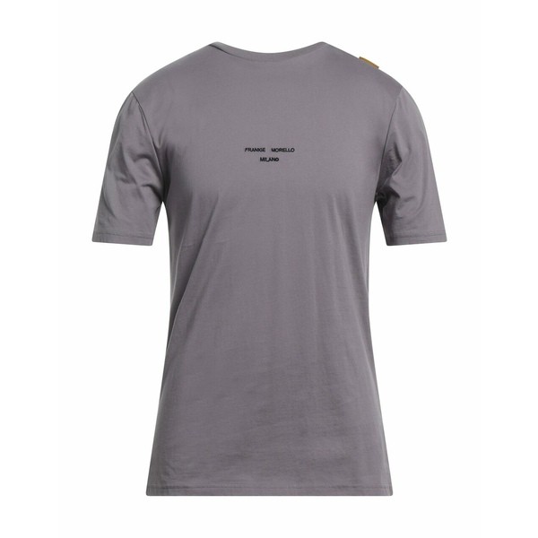 フランキーモレロ メンズ Tシャツ トップス T-shirts Dove greyの通販