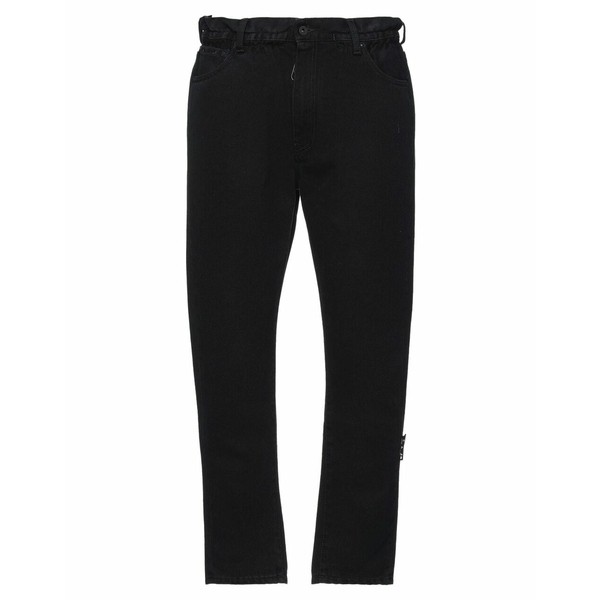 オフホワイト メンズ デニムパンツ ボトムス Denim pants Blackの通販